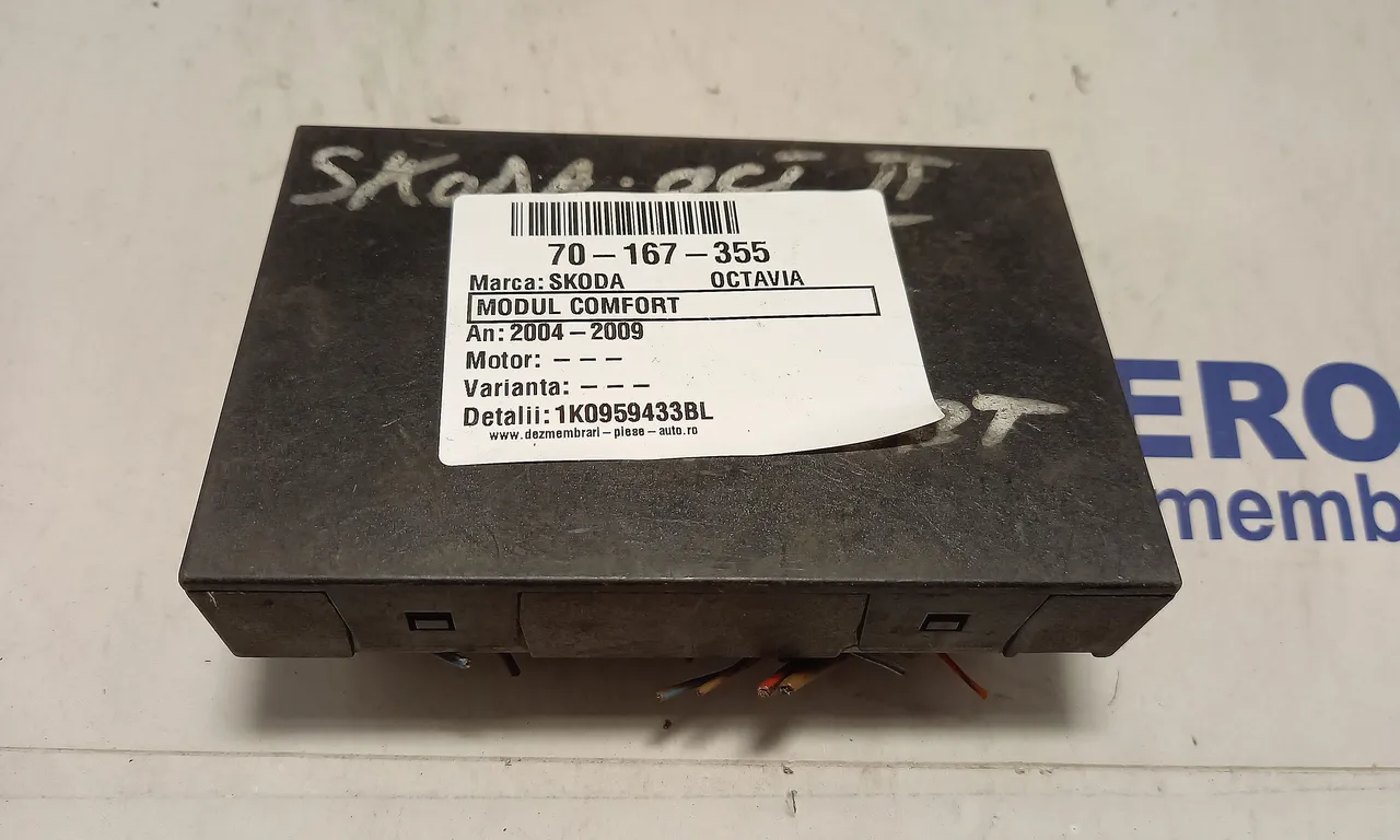 MODUL CONFORT SKODA OCTAVIA II 2004-2013