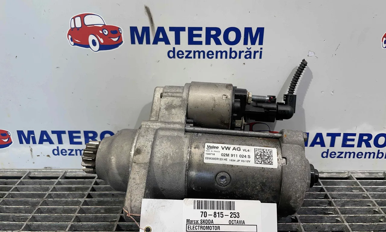 ELECTROMOTOR SKODA OCTAVIA III 2012-2021