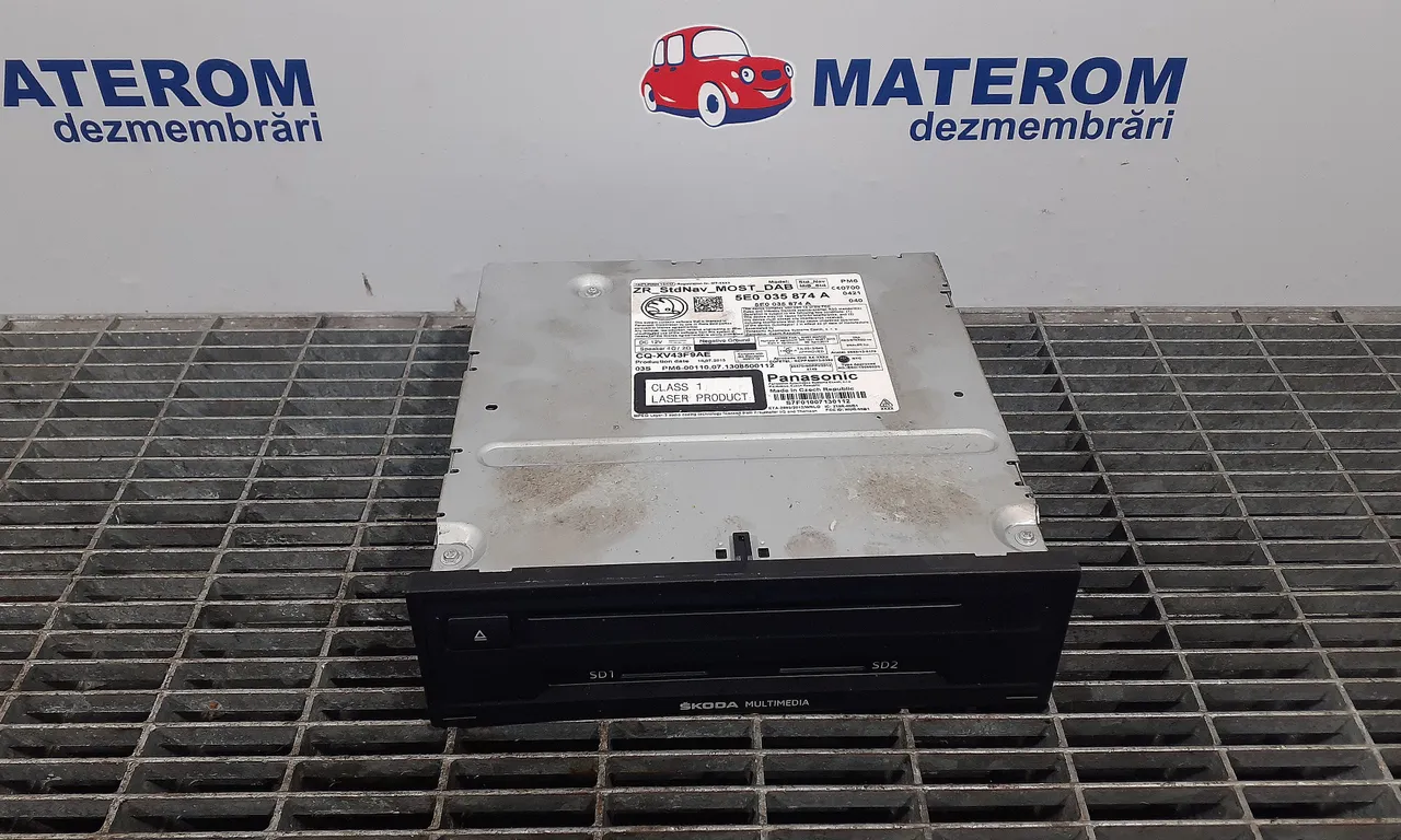 MAGAZIE CD SKODA OCTAVIA III 2012-2021