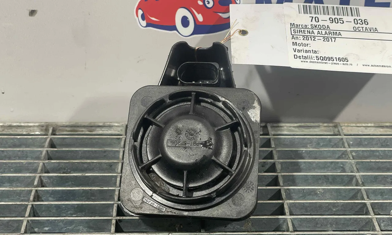 SIRENA ALARMA SKODA OCTAVIA III 2012-2021
