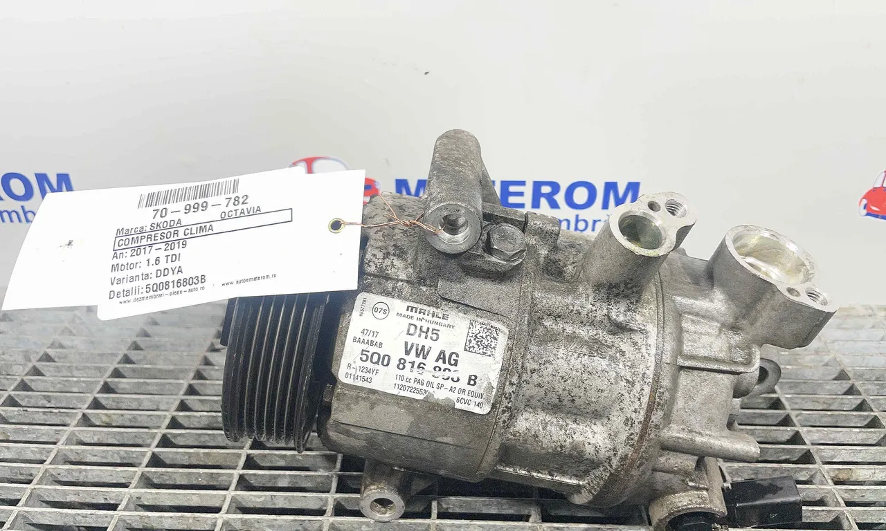 COMPRESOR CLIMA SKODA OCTAVIA III 2012-2021