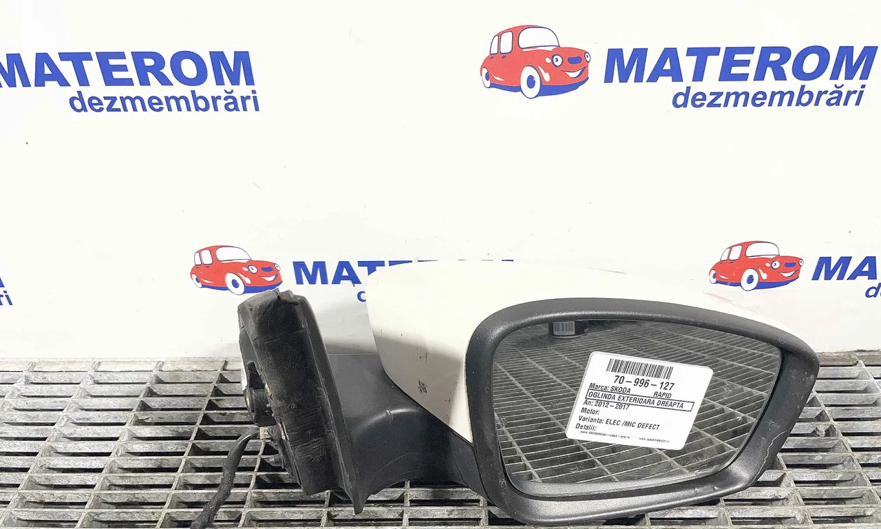 OGLINDA EXTERIOARA DREAPTA SKODA RAPID 2011-2017