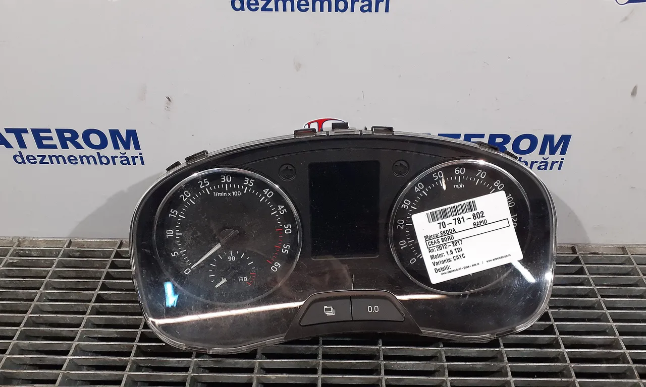 CEAS BORD SKODA RAPID 2011-2017