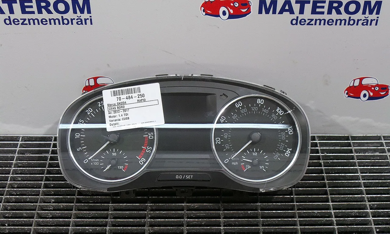 CEAS BORD SKODA RAPID 2011-2017