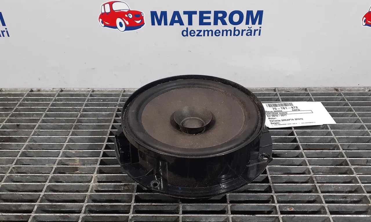 DIFUZOR AUDIO SKODA RAPID 2011-2017