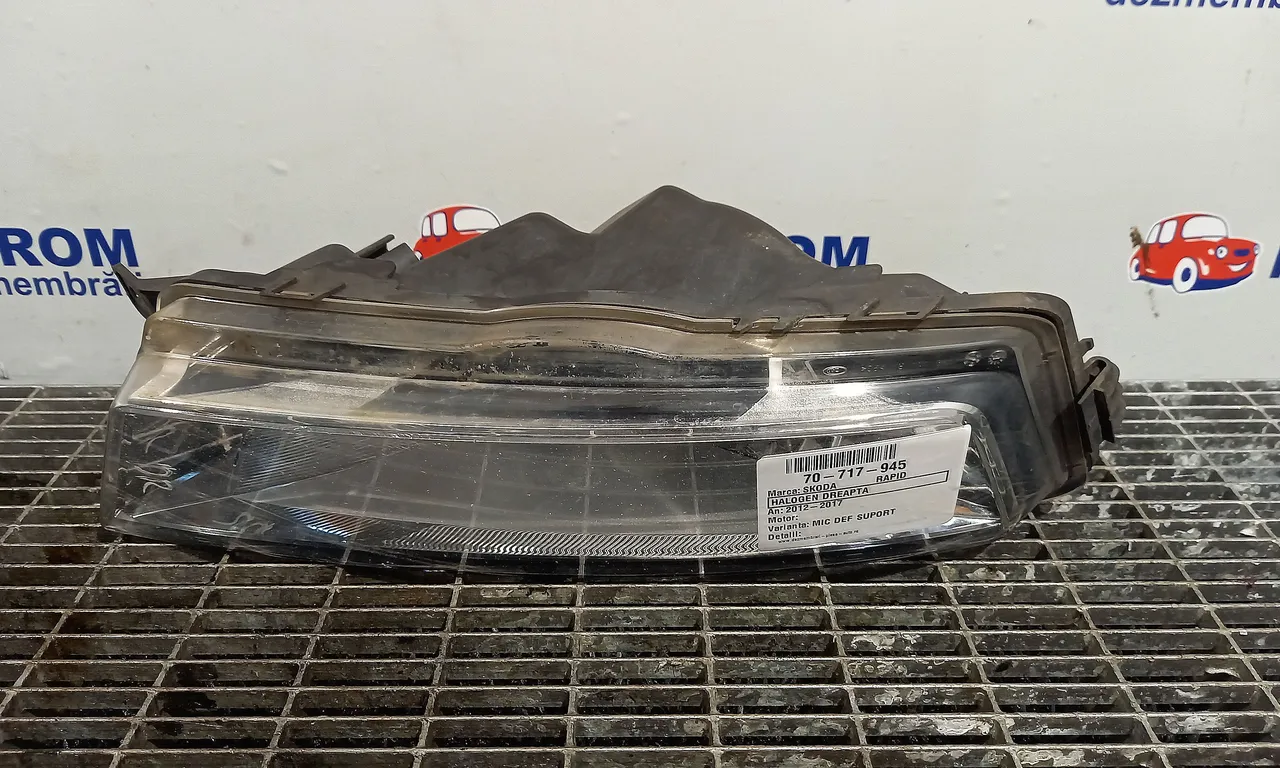 HALOGEN DREAPTA SKODA RAPID 2011-2017
