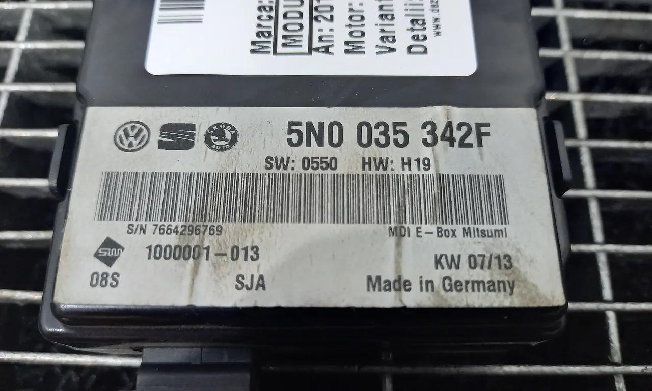 MODUL MULTIMEDIA SKODA RAPID 2011-2017