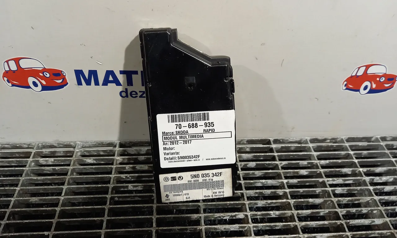 MODUL MULTIMEDIA SKODA RAPID 2011-2017