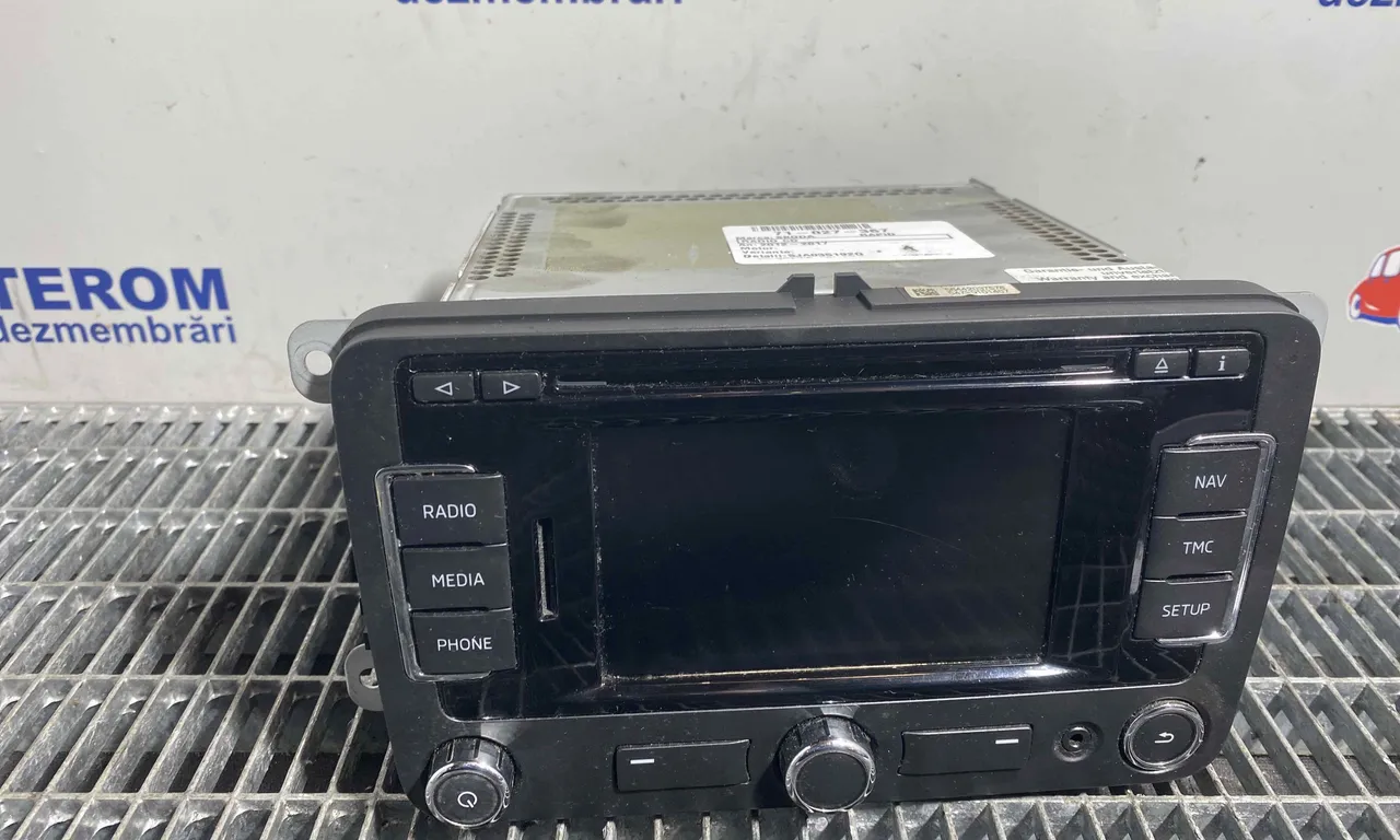 RADIO CD SKODA RAPID 2011-2017