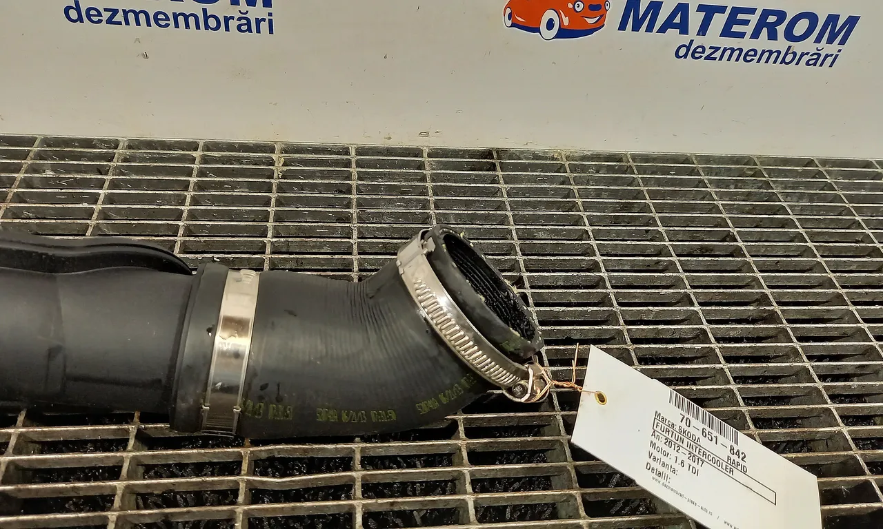 FURTUN INTERCOOLER SKODA RAPID 2011-2017