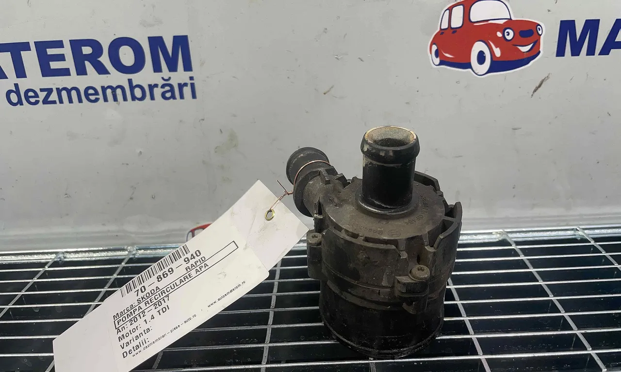POMPA RECIRCULARE APA SKODA RAPID 2011-2017