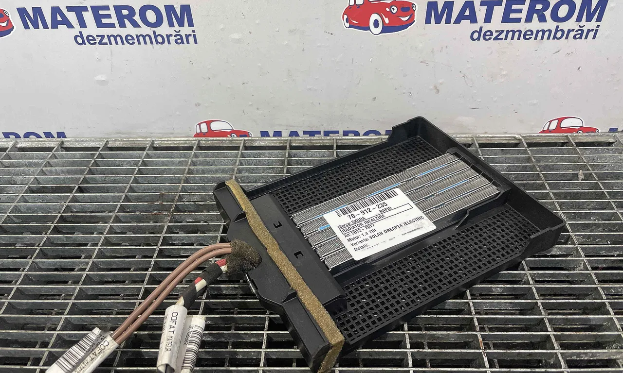 RADIATOR INCALZIRE SKODA RAPID 2011-2017