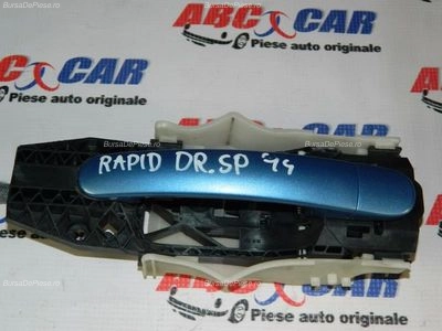 Maner exterior deschidere usa dreapta spate SKODA RAPID 2012-2022 oe 5N0839885H, vedere frontata