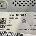 RADIO CD SKODA RAPID 1.4 2012-2022 oe-5JA035867C, vedere laterala