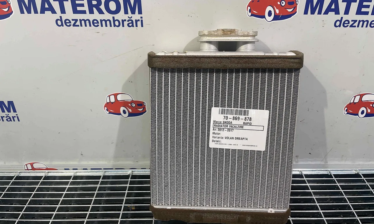 RADIATOR INCALZIRE SKODA RAPID 2012-2022