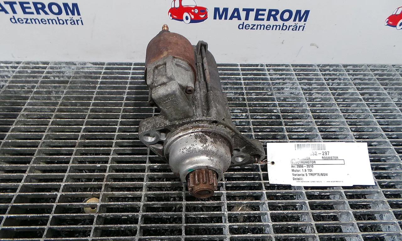 ELECTROMOTOR SKODA ROOMSTER 2006-2015