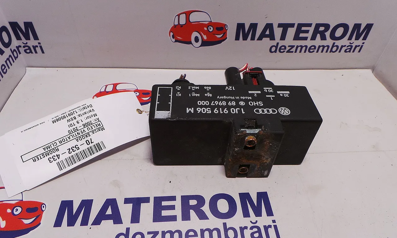 RELEU VENTILATOR CLIMA SKODA ROOMSTER 2006-2015