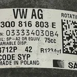 COMPRESOR CLIMA SKODA SCALA 1.0 2019-2023 oe-3Q0816803E, vedere laterala