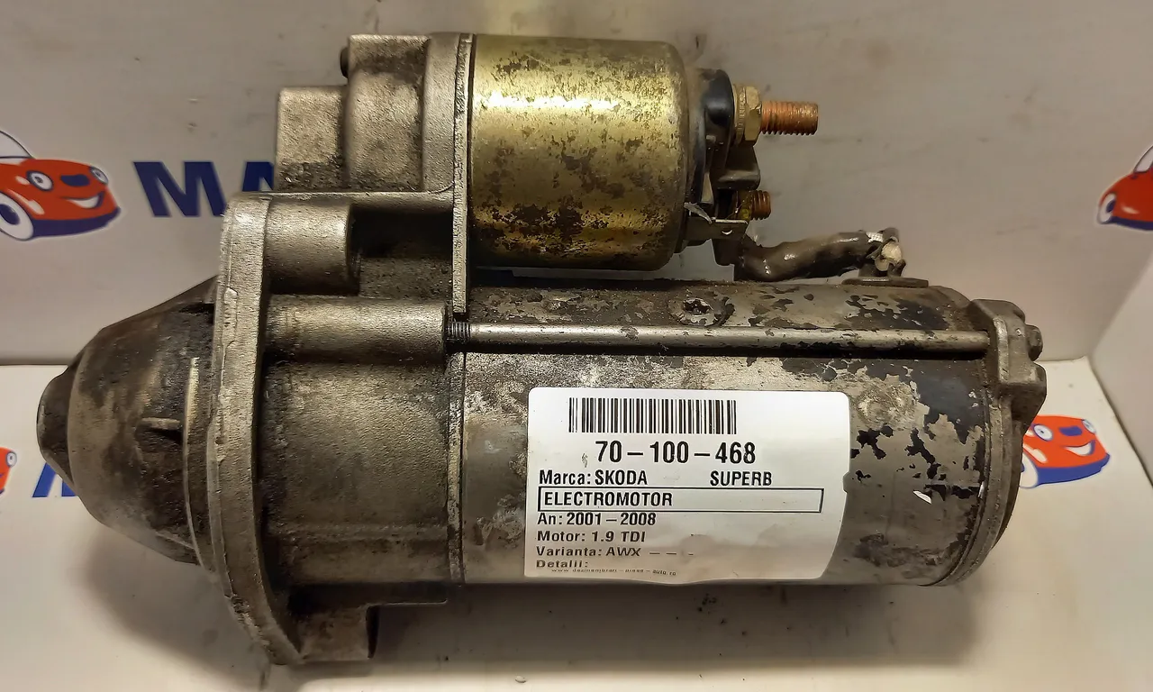 ELECTROMOTOR SKODA SUPERB I 2001-2008