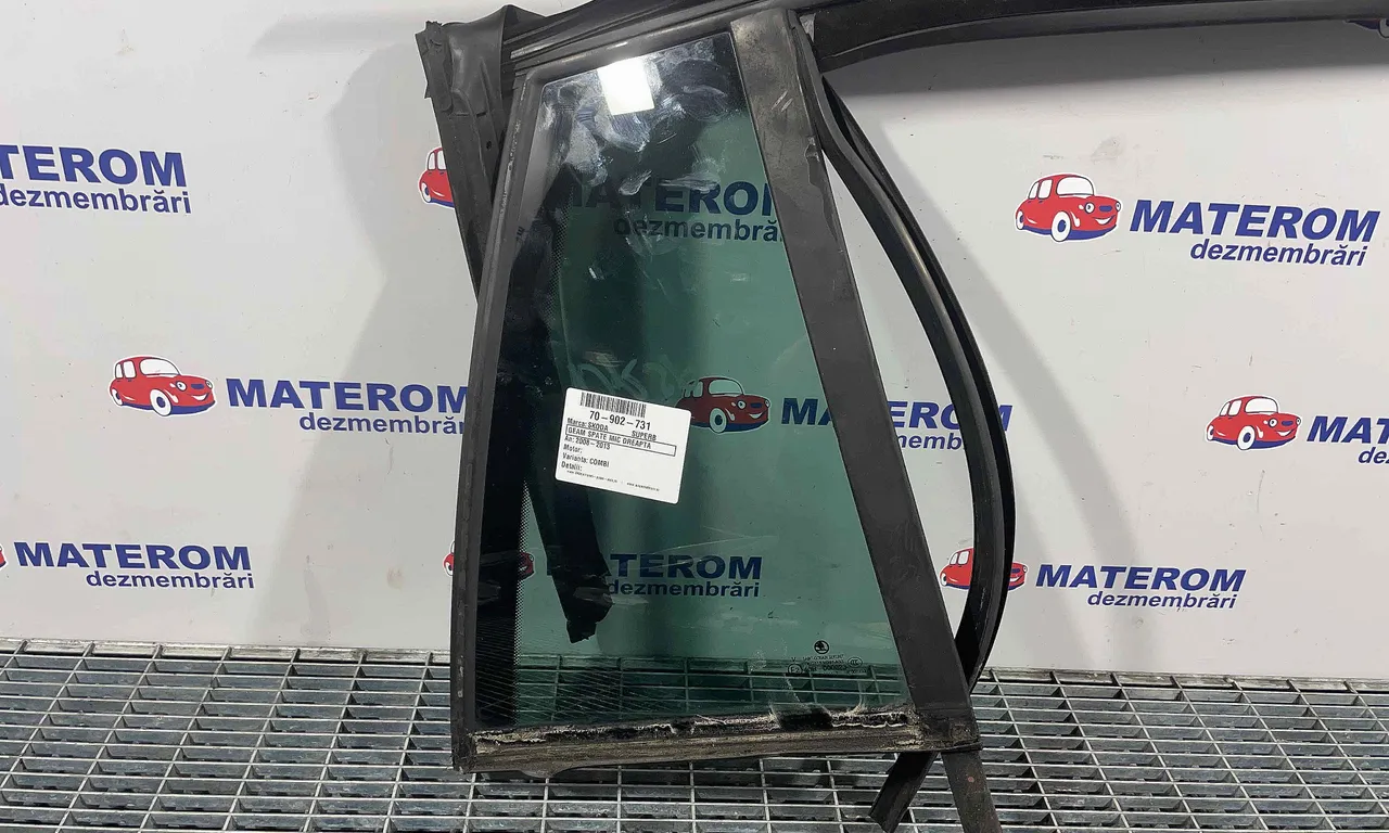 GEAM SPATE MIC DREAPTA SKODA SUPERB II 2008-2015
