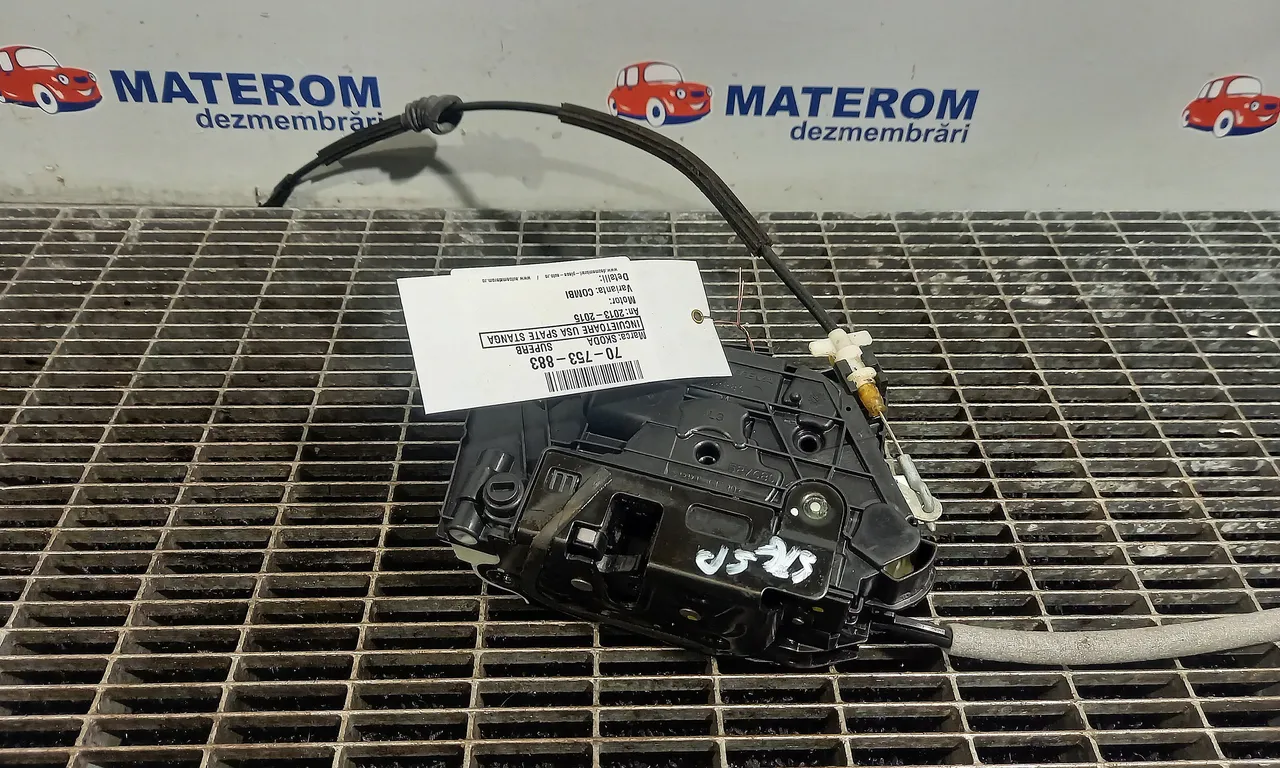 INCUIETOARE USA SPATE STANGA SKODA SUPERB II 2008-2015