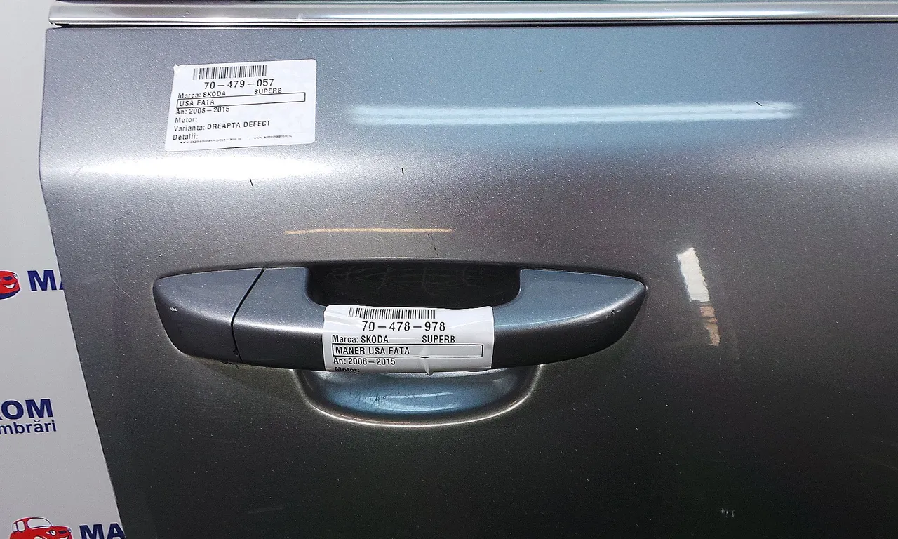 MANER USA FATA DREAPTA SKODA SUPERB II 2008-2015