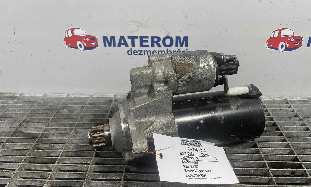 ELECTROMOTOR SKODA SUPERB II 2008-2015