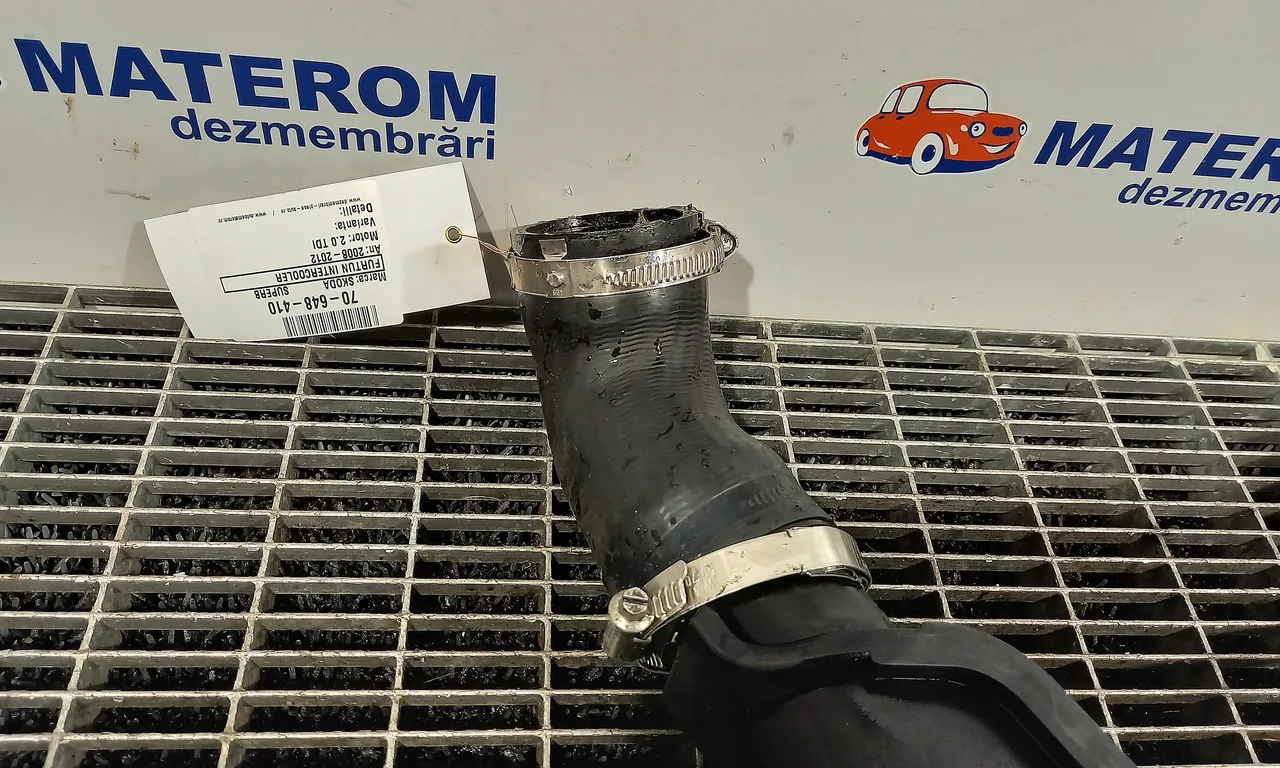 FURTUN INTERCOOLER SKODA SUPERB II 2008-2015
