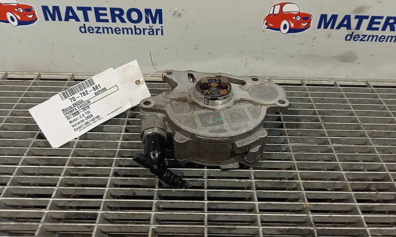 POMPA VACUUM SKODA SUPERB II 2008-2015