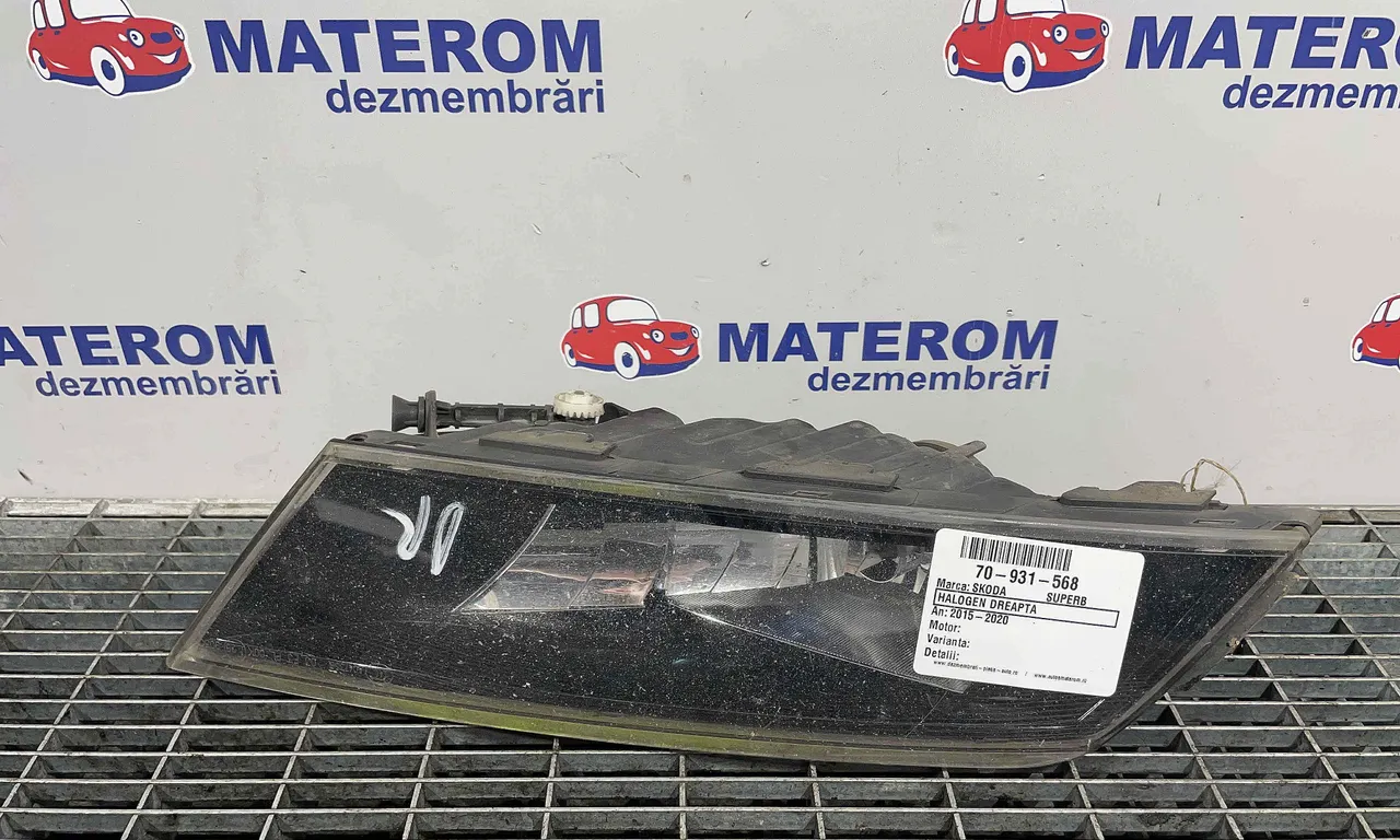 HALOGEN DREAPTA SKODA SUPERB III 2015-2024