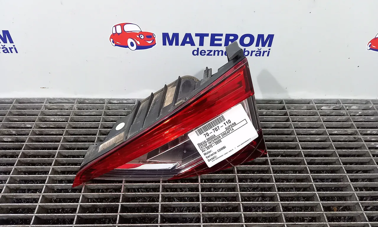 STOP INTERIOR DREAPTA SKODA SUPERB III 2015-2024