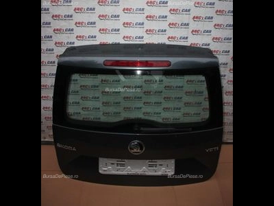 Haion cu luneta SKODA YETI 2009-2017, vedere frontata
