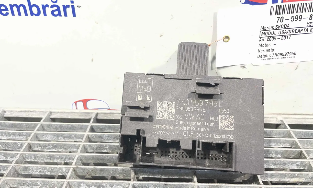 MODUL USA/DREAPTA SPATE SKODA YETI 2009-2017