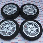 Set jante aliaj R15 SMART FORTWO 2004-2007, vedere frontata