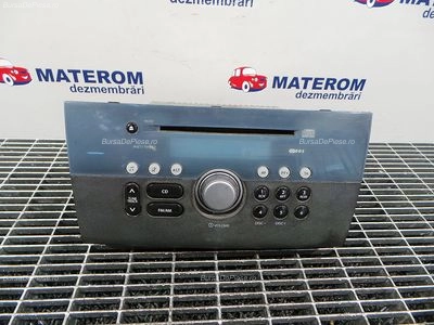 RADIO CD SUZUKI SWIFT III 2005-2010 oe 3910162JC0BZH, vedere frontata