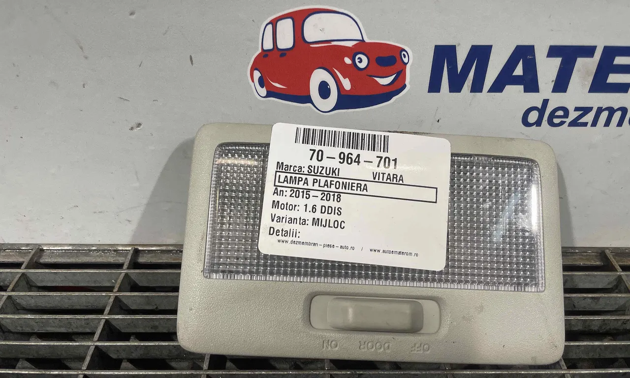 LAMPA PLAFONIERA SUZUKI VITARA 2015-2018