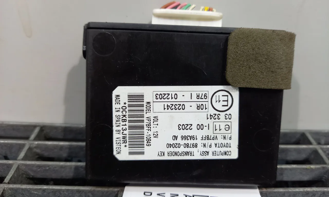 MODUL IMOBILIZATOR TOYOTA AURIS 2006-2013