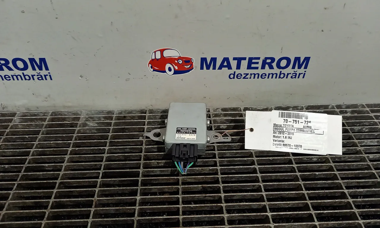MODUL POMPA COMBUSTIBIL TOYOTA AURIS 2012-2019