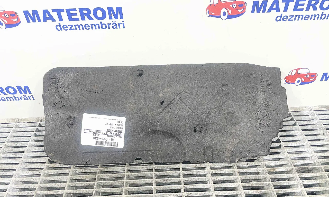 CAPAC PROTECTIE INJECTOARE TOYOTA AURIS 2012-2019