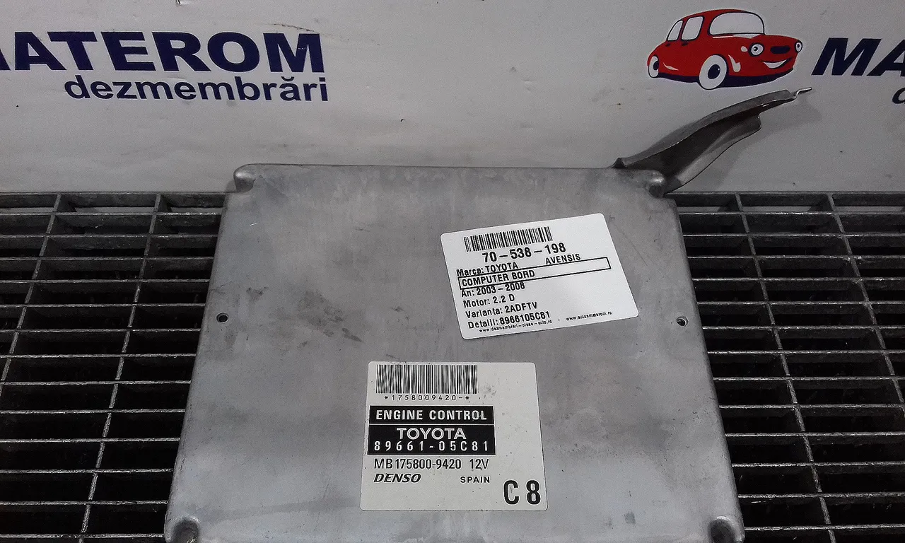 CALCULATOR MOTOR TOYOTA AVENSIS 2003-2008