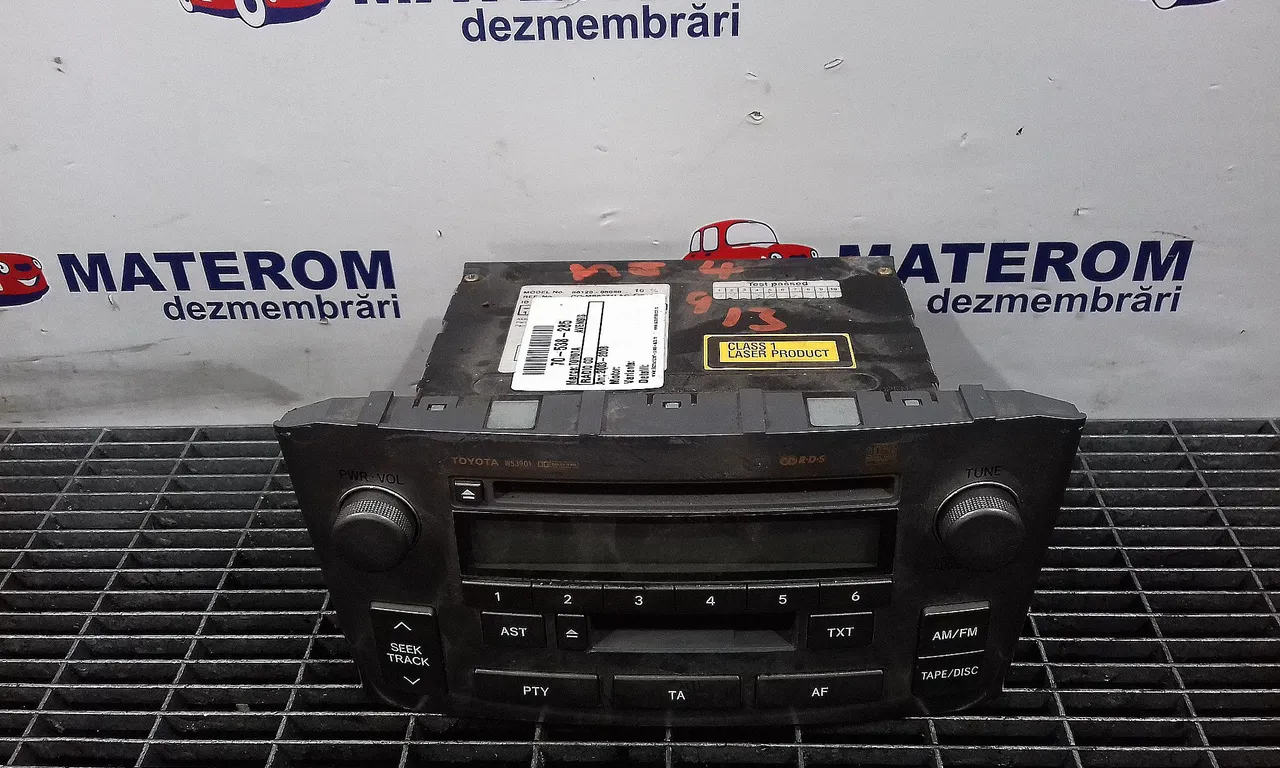 RADIO CD TOYOTA AVENSIS 2003-2008