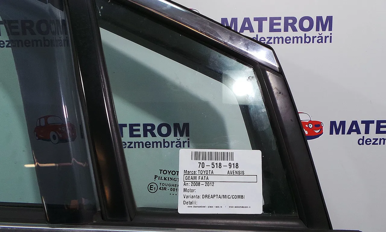 GEAM FATA MIC DREAPTA TOYOTA AVENSIS 2008-2018