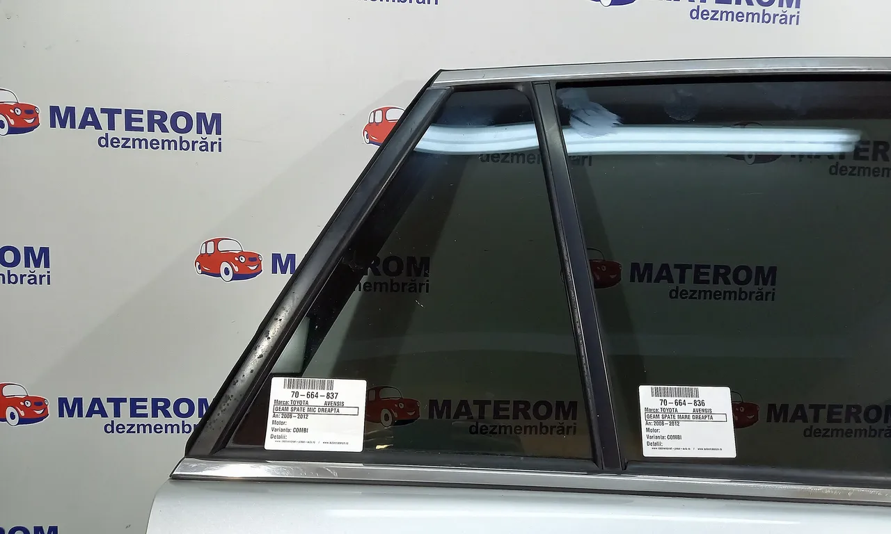 GEAM SPATE MIC DREAPTA TOYOTA AVENSIS 2008-2018