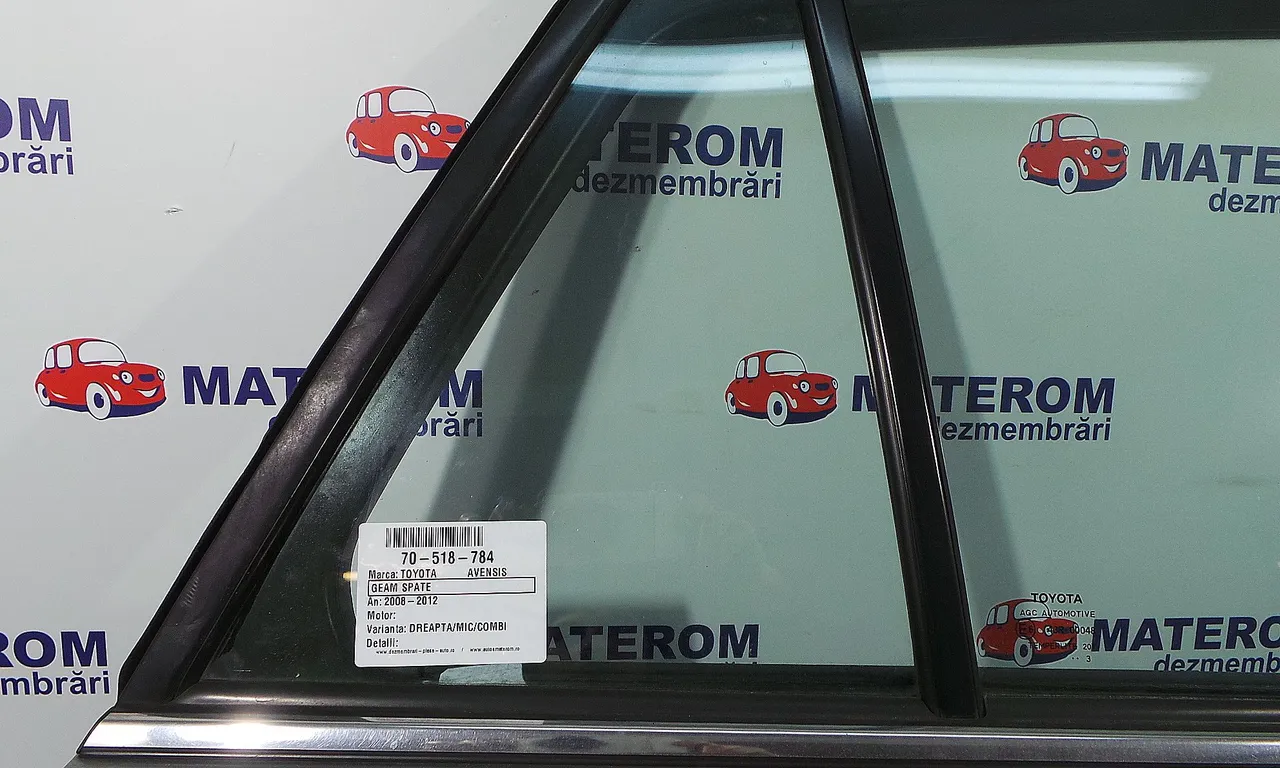 GEAM SPATE MIC DREAPTA TOYOTA AVENSIS 2008-2018