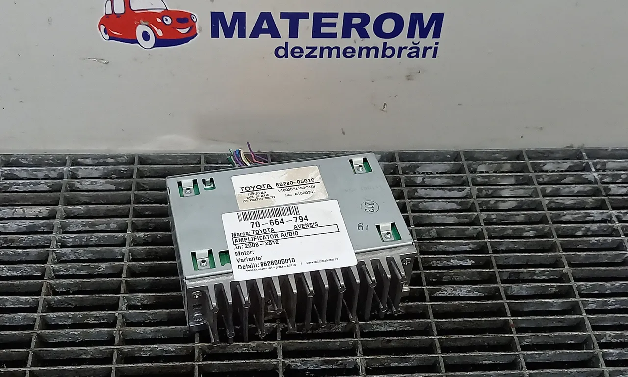 AMPLIFICATOR AUDIO TOYOTA AVENSIS 2008-2018
