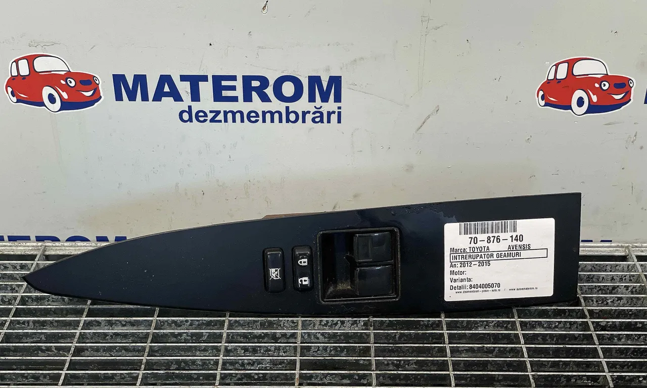 INTRERUPATOR GEAMURI TOYOTA AVENSIS 2008-2018