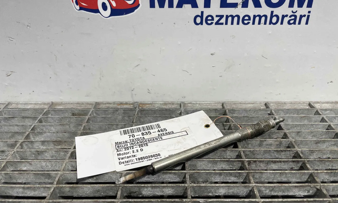 BUJII INCANDESCENTE TOYOTA AVENSIS 2008-2018