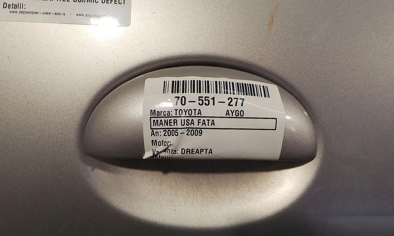 MANER USA FATA DREAPTA TOYOTA AYGO 2005-2014