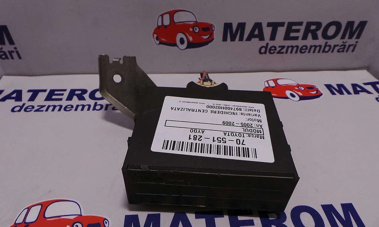 MODUL INCHIDERE CENTRALIZATA TOYOTA AYGO 2005-2014