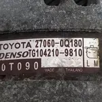 ALTERNATOR TOYOTA AYGO 1.0 INJ 2014-2018 oe-270600Q180, vedere laterala